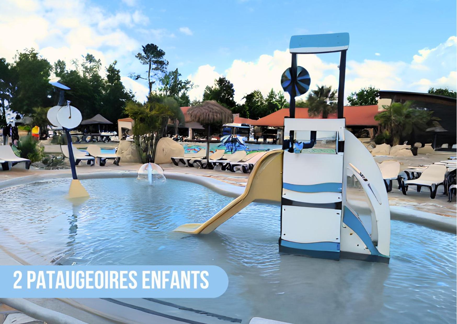 200M De La Plage Bungalow Luxe De 44M2 Menage Et Draps Inclus Camping 5 Etoiles Mayotte Lac Biscarrosse Koyobalys Zewnętrze zdjęcie