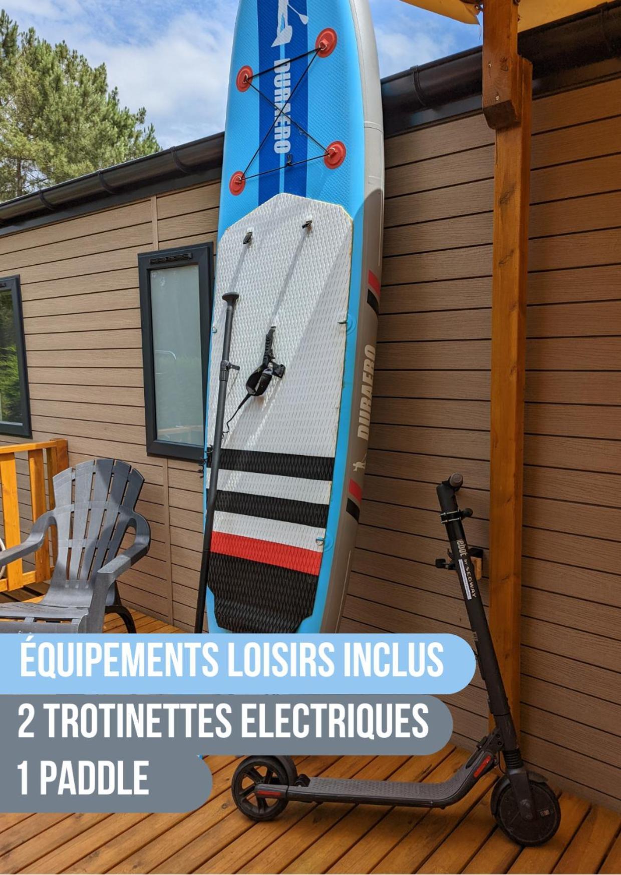 200M De La Plage Bungalow Luxe De 44M2 Menage Et Draps Inclus Camping 5 Etoiles Mayotte Lac Biscarrosse Koyobalys Zewnętrze zdjęcie